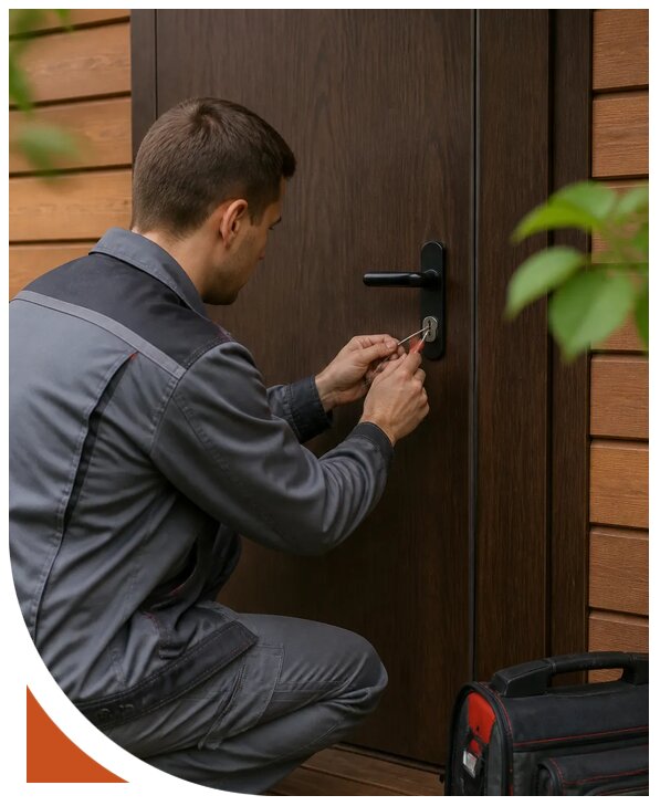 Срочное вскрытие двери дачи в Балтийске от 2549 р. | Разлок-Блт